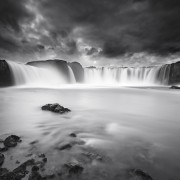 Islande Noir et Blanc