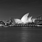 Australie Noir et Blanc
