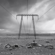 Islande Noir et Blanc