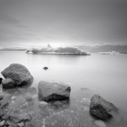 Islande Noir et Blanc
