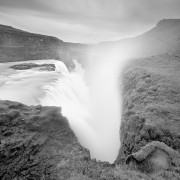 Islande Noir et Blanc