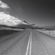 Islande Noir et Blanc