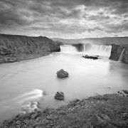 Islande Noir et Blanc