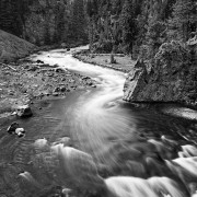 Ouest Américain - Noir et blanc