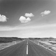 Islande Noir et Blanc